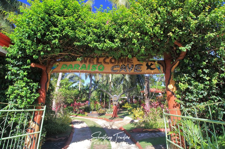 entrance to Paraiso Cave resort
