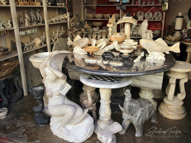 marble products at the Romblon Shopping Center